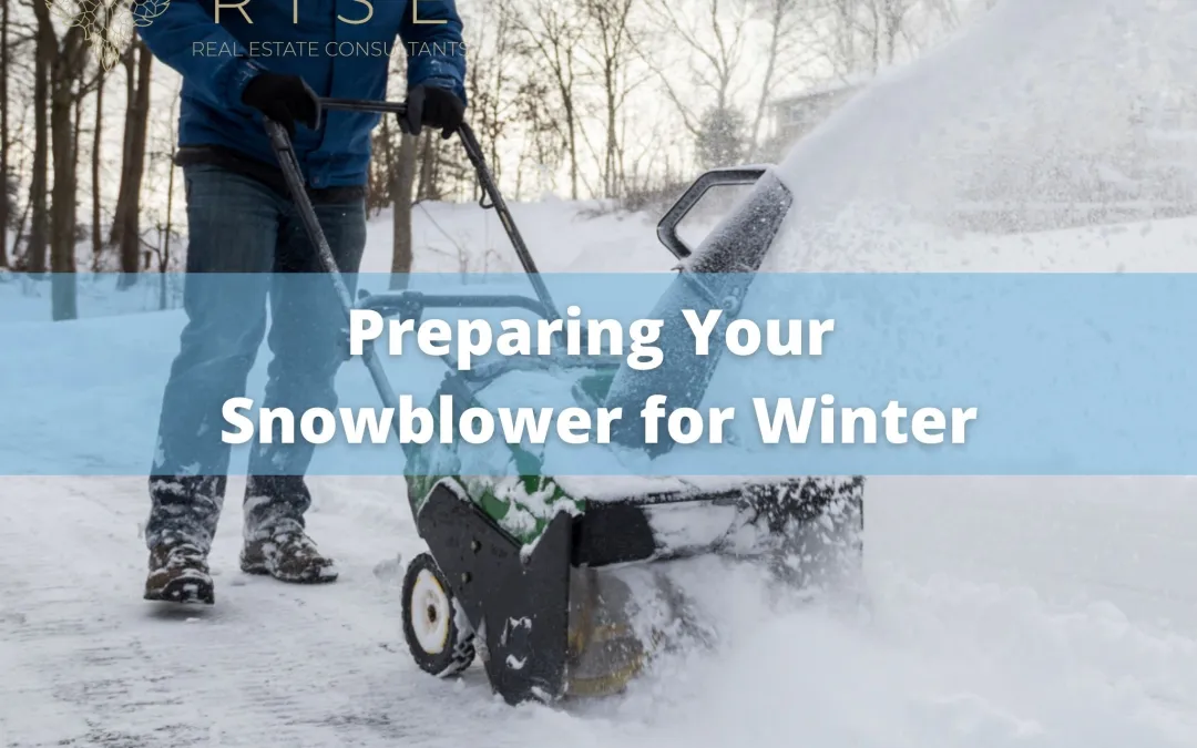 Preparing Your Snowblowing